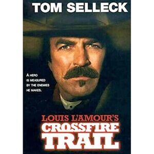 Like New - Crossfire Trail by Louis L'Amour DVD TOM SELLECK (1958) D5